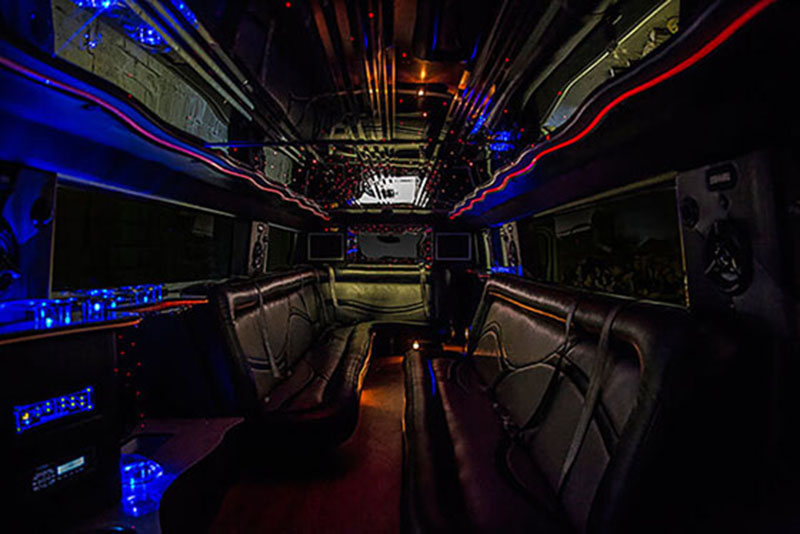 Raleigh, NC, limo rental leather seathings